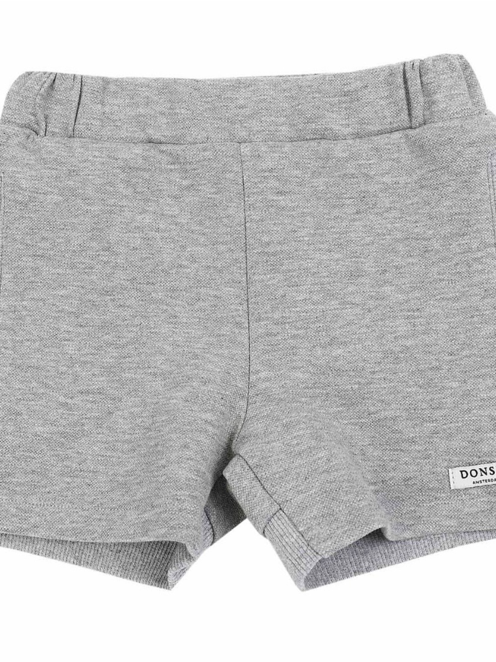 DONSJE Grey Kids Cotton-Blend Shorts